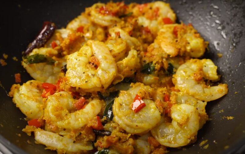 Ginger shrimp curry
